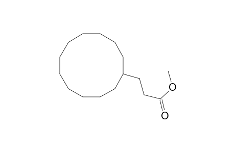 3-cyclododecylpropanoic acid methyl ester