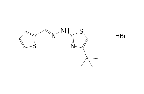 2-thiophenecarboxaldehyde, (4-tert-butyl-2-thiazolyl)hydrazone, monohydrobromide
