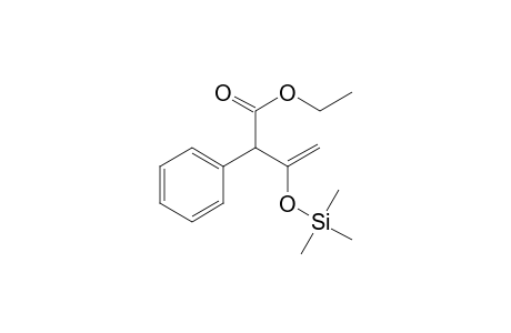 Ethyl 3-oxo-2-phenylbutenoate TMS