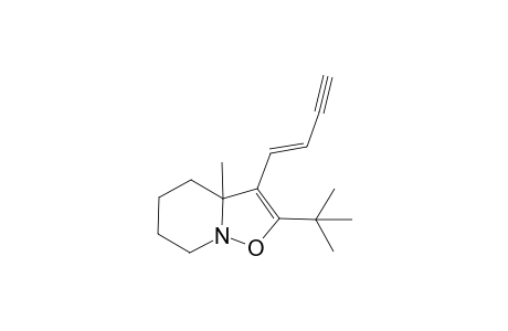4,5,6,7-Tetrahydro-3a-methyl-3-(but-1'-en-3'-ynyl)-2-phenylisoxazolo[2,3-a]pyridine