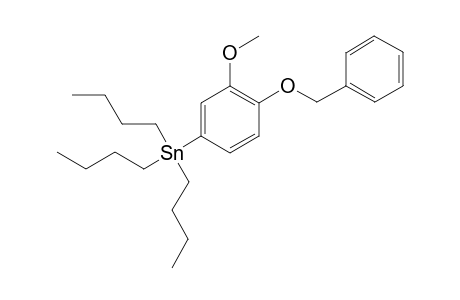 3-Methoxy-4-benzyloxytributyltinbenzene
