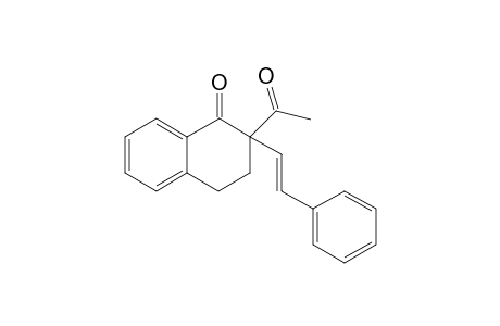 2-Acetyl-2-[(E)-styryl]-3,4-dihydronaphthalen-1(2H)-one