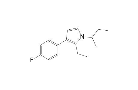 N-sec-Butyl-2-ethyl-3-(4-fluorophenyl)pyrrole
