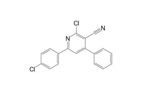 2-Chloro-6-(4-chlorophenyl)-4-phenylnicotinonitrile