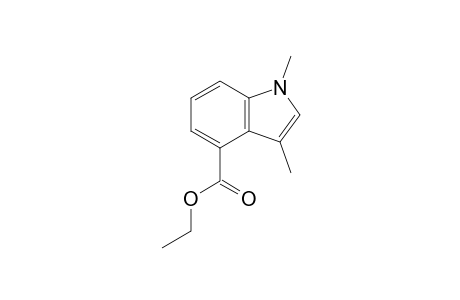 Ethyl 1,3-Dimethyl-1H-indole-4-carboxylate