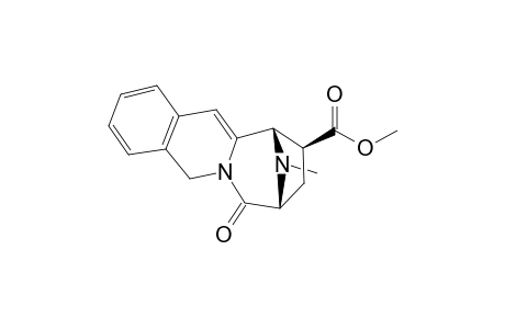 Methyl 5,7,8,9,10,11-hexahydro-13-methyl-7-oxo-8(R),11(S)-iminoazepino[1,2-b]isoquinoline-10(S)-carboxylate