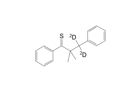 3-Phenylthiopivalophenone-2-d2