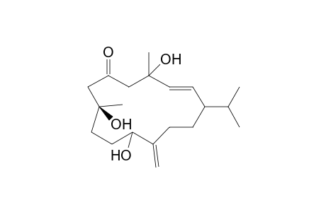 (8S)-4,8,11-Trihydroxy-2,12(20)-cembradiene-6-one