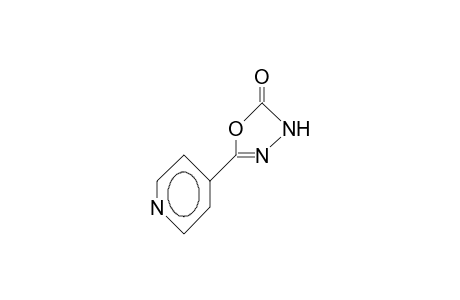 2-(4-Pyridyl)-5-oxo-4,5-dihydro-1,3,4-oxadiazol