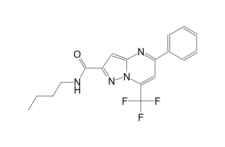 pyrazolo[1,5-a]pyrimidine-2-carboxamide, N-butyl-5-phenyl-7-(trifluoromethyl)-