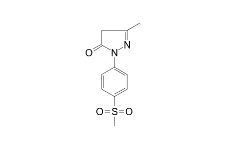 2-(4-mesylphenyl)-5-methyl-4H-pyrazol-3-one