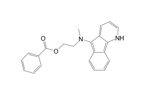 9-[N-methyl-N-(.beta.-benzoyloxyethyl)amino]-4-azafluorene