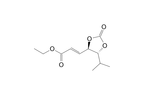 ETHYL-(E)-3-[(4R,5R)-5-ISOPROPYL-2-OXO-1,3-DIOXOLAN-4-YL]-ACRYLATE