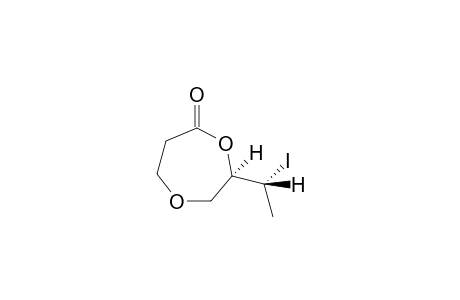 (6RS,7RS)-6-(Iodoethyl)-4-oxahexanolide