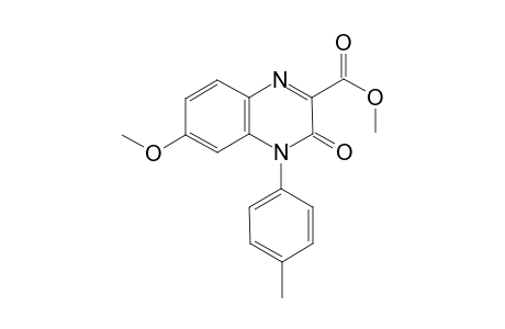 Methyl 3,4-Dihydro-6-methoxy-4-(4-methylphenyl)-3-oxoquinoxaline-2-carboxylate