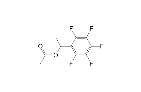 Benzenemethanol, 2,3,4,5,6-pentafluoro-.alpha.-methyl-, acetate