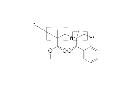 Poly(methyl methacrylate-co-methacrylophenone)