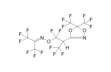 3-(2-HEXAFLUOROISOPROPYLIMINOOXY-1,1,1,3,3-PENTAFLUORO-2-PROPYL)-5,5-BIS(TRIFLUOROMETHYL)-1,4,2-DIOXAZOLINE