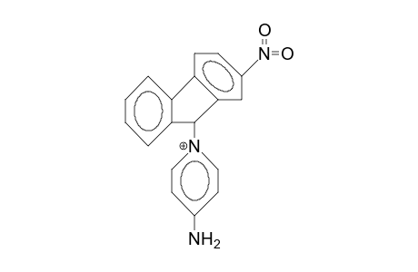 N-(2-Nitro-fluoren-9-yl)-4-amino-pyridinium cation
