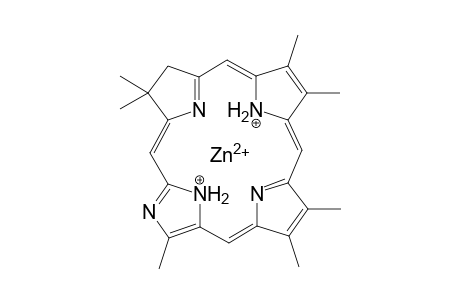 (2,3-Dihydro-2,2,7,8,12,13,17-heptamethyl-18-azaporphyrinato)zinc(II)