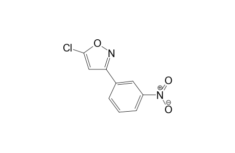 3-(3-nitrophenyl)-5-chloroisoxazole
