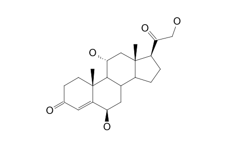 6-BETA,11-ALPHA,21-TRIHYDROXYPREGNA-4-EN-3,20-DIONE