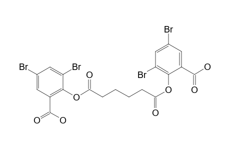 Bis(3,5-dibromosalicyl)adipate