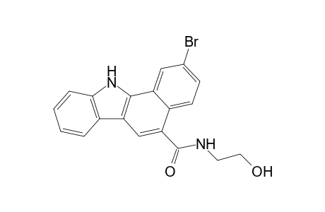 2-Bromo-N-(2-hydroxyethyl)-11H-benzo[a]carbazole-5-carboxamide