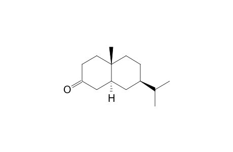 10.beta.-methyl-7.beta.-isopropyl-cis-2-decalone