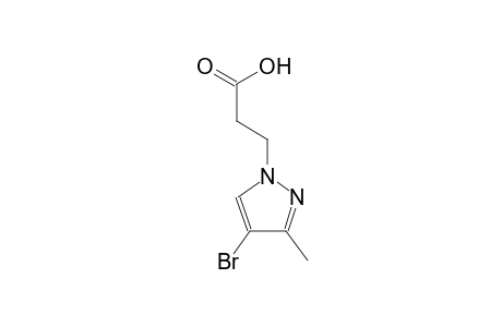 1H-pyrazole-1-propanoic acid, 4-bromo-3-methyl-