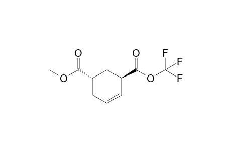(trans)-3-[Trifluoromethoxycarbonyl]-5-(methoxycarbonyl)-1-cyclohexene