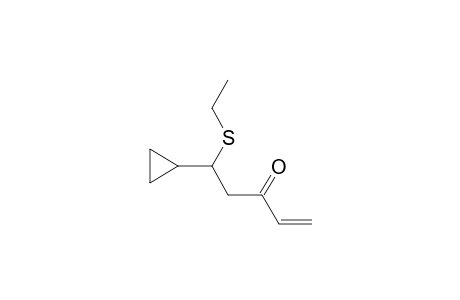 5-cyclopropyl-5-ethylsulfanylpent-1-en-3-one
