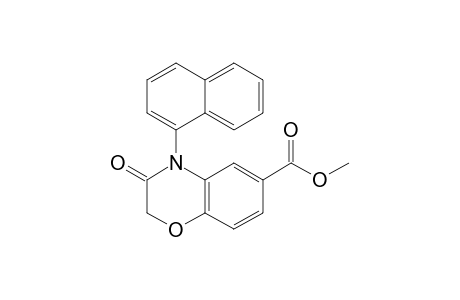 Methyl 4-(1-Naphthyl)-3-oxo-3,4-dihydro-2H-1,4-benzoxazine-6-carboxylate