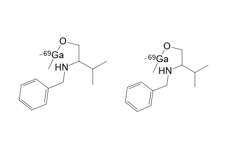Dimethylgallium(III)-69Ga 2-(benzylamino)-3-methylbutan-1-olate