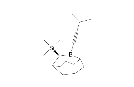 (+)-B-(3-METHYLBUT-3-EN-1-YNYL)-(10R)-TRIMETHYLSILYL-9-BORABICYCLO-[3.3.2]-DECANE