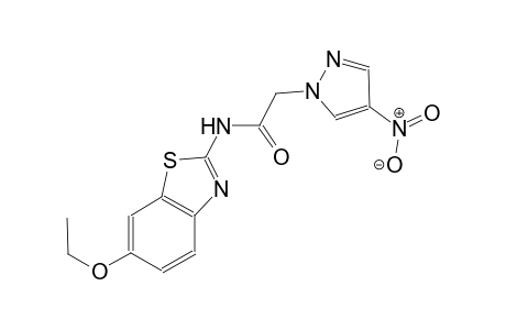 N-(6-ethoxy-1,3-benzothiazol-2-yl)-2-(4-nitro-1H-pyrazol-1-yl)acetamide