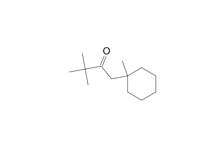 3,3-Dimethyl-1-(1-methylcyclohexyl)-2-butanone