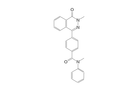 N-methyl-4-(3-methyl-4-oxo-3,4-dihydro-1-phthalazinyl)-N-phenylbenzamide