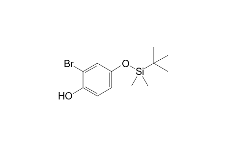 2-Bromo-4-(tert-butyldimethylsiloxy)phenol