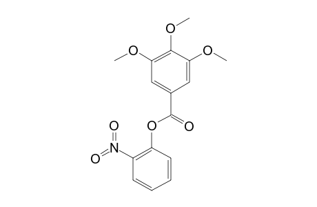 2-NITROPHENYL-3,4,5-TRIMETHOXYBENZOATE