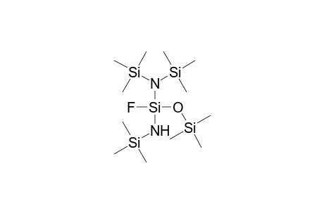 1,1-Disiloxanediamine, 1-fluoro-3,3,3-trimethyl-N,N,N'-tris(trimethylsilyl)-