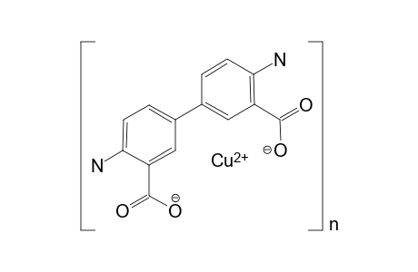 Polymeric cu(ii) complex of 3,3'-benzidinedicarboxylic acid