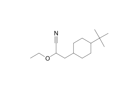 3-(4-tert-butylcyclohexyl)-2-ethoxy-propanenitrile