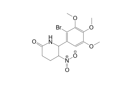 2-piperidinone, 6-(2-bromo-3,4,5-trimethoxyphenyl)-5-nitro-