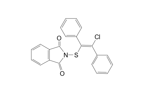N-(2-Chloro-1,2-diphenylvinylthio)phthalimide
