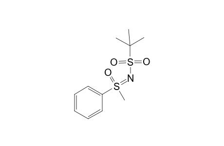 N-(tert-butylsulfonyl) methyl phenyl sulfoximine
