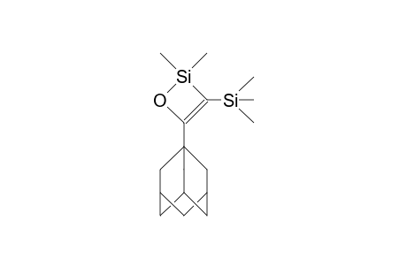 2,2-Dimethyl-3-trimethylsilyl-4-(adamant-1-yl)-1-oxa-2-sila-cyclobutene