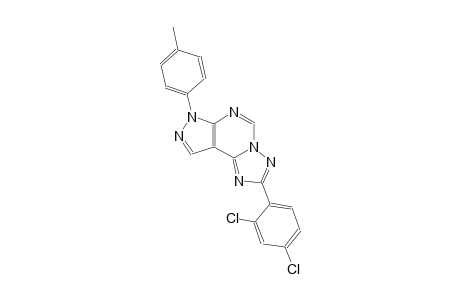 2-(2,4-dichlorophenyl)-7-(4-methylphenyl)-7H-pyrazolo[4,3-e][1,2,4]triazolo[1,5-c]pyrimidine