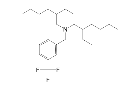 3-Trifluoromethylbenzylamine, N,N-bis(2-ethylhexyl)-