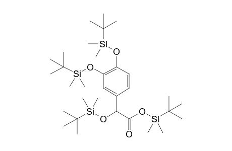 Benzeneacetic acid, alpha,3,4-tris[(tert-butyldimethylsilyl)oxy]-, tert-butyldimethylsilyl ester